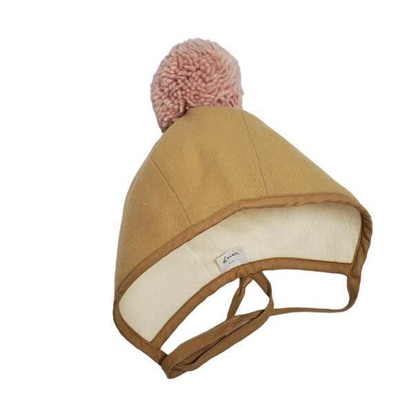 Briar Pom Sherpa Lined Bonnet 2-4y - Picture 1 of 6